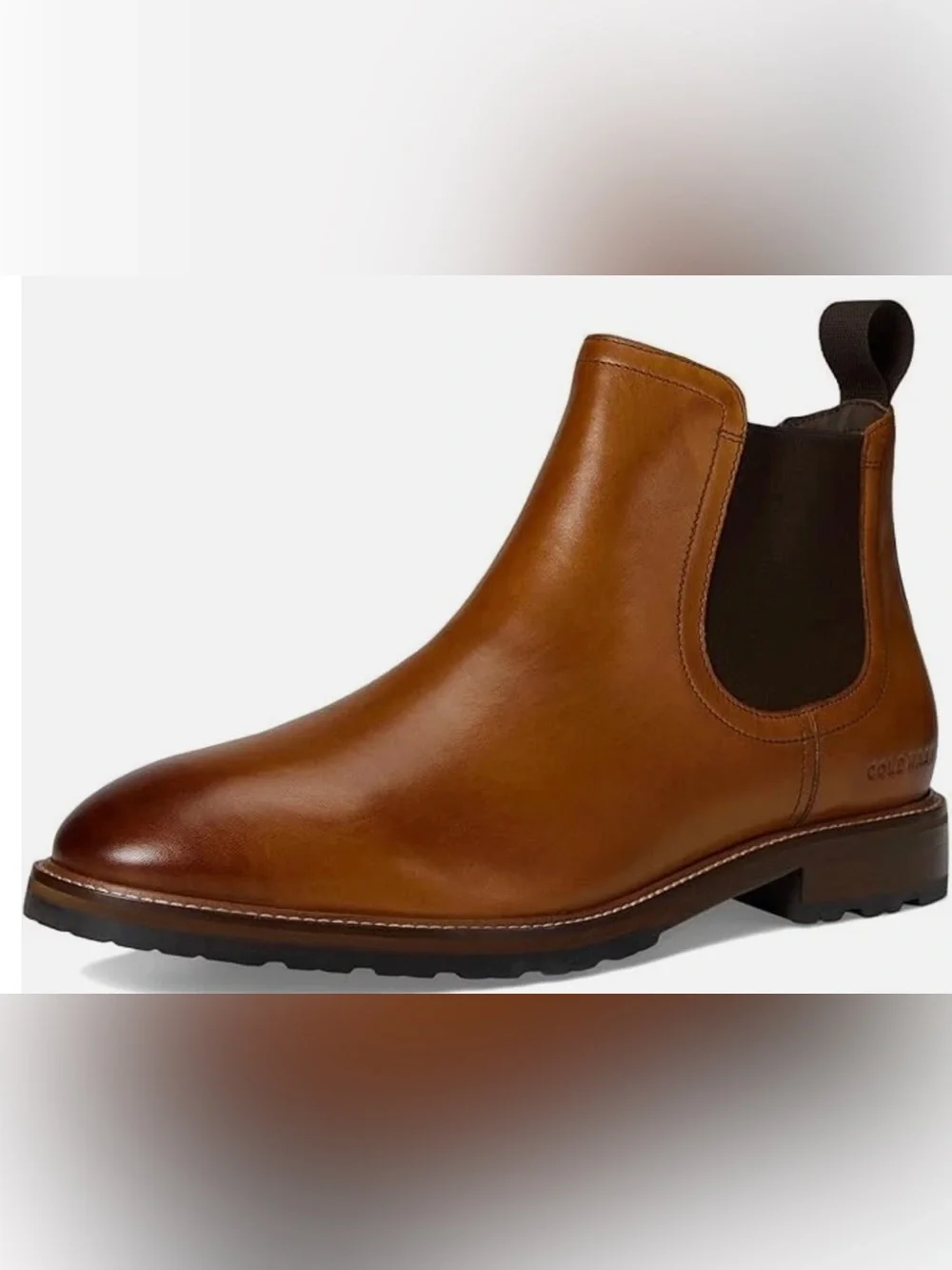Cole Haan Berkshire Chelsea Boot Mens Size 13 British Tan Leather NWT NEW